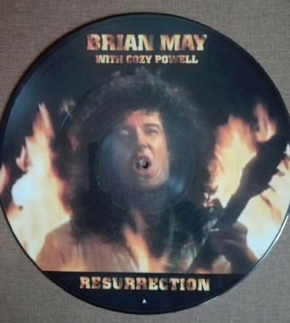 Brian May Resurrection singiel 12" picture disc Sp