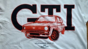 Volkswagen VW Golf GTI MK1 1976 S/M t-shirt metka