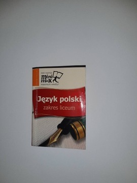 Język polski zakres liceum greg epoki mini rozmiar