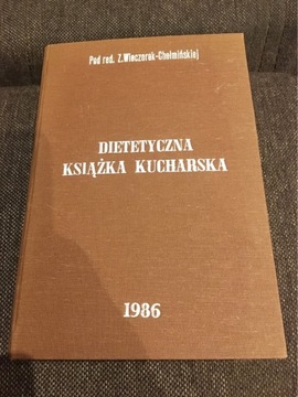 Dietetyczna książka Kucharska Wieczorek Chełmińska