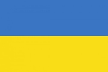 FLAGA UKRAINY - WSPIERAJ UKRAINĘ - POLSKI PRODUKT