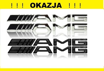 170. AMG MERCEDES EMBLEMAT ZNACZEK LOGO NA KLAPĘ  