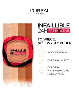 L'Oréal Infaillible 24h Fresh Wear 180 Rose Sand