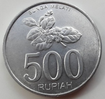 Indonezja 500 rupii, 2003