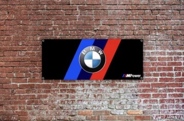 Baner plandeka BMW M Power 150x60cm Performance