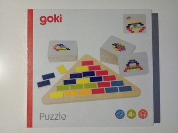 Puzzle cegiełki układanka Goki 57924