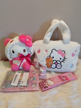 Box prezent dzień dziecka Hello Kitty - zestaw.