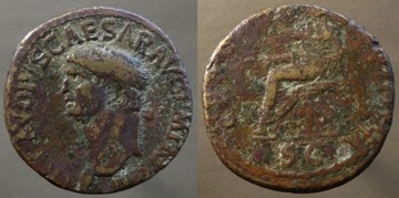 Rzym,Imperium,Claudius 41-54 n.e.ladny braz