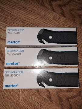 Bezpieczne noże Martor 6 sztuk+20zapasowych ostrzy