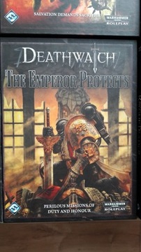 DEATHWATH. THE EMPEROR PROTECT. WARHAMMER RPG. 