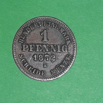 1 PFENNIG 1872 MECKLENBURG  SCHWERIN