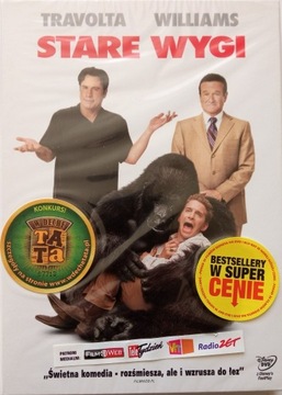 Stare wygi DVD Robin Williams, John Travolta FOLIA