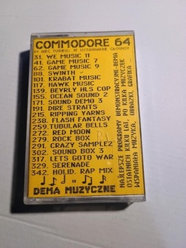 WALDICO 6 Dema Muzyczne - kaseta Commodore 64