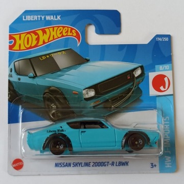 Hot Wheels Nissan Skyline 2000 GT-R LBWK