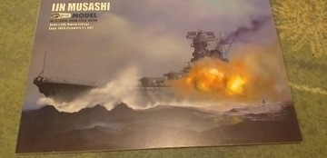 Model kartonowy pancernika  IJN MUSASHI