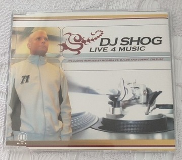 DJ Shog - Live 4 Music (Maxi CD)