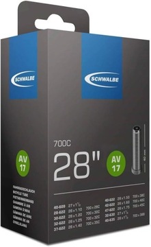 Dętka SCHWALBE 700C Standard 28 cali AV17