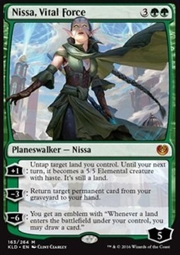 Nissa, Vital Force KLD - MTG