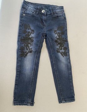 Spodnie jeansowe dziewczęce 104 Smyk