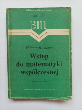 Wstęp do matematyki współczesnej; Helena Rasiowa