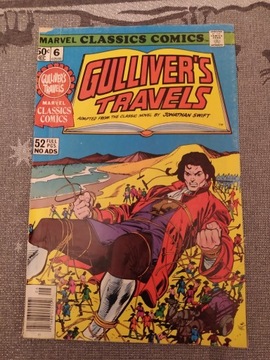 Gullivers Travels 1976r. Marvel Classics Comics