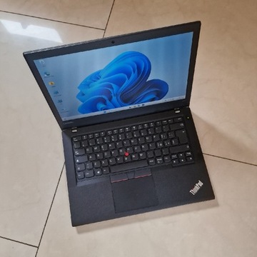 Lenovo T470 i5 ram 16GB dysk 450GB A+