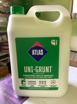 Grunt - emulsja gruntująca Atlas Uni-Grunt 5 kg