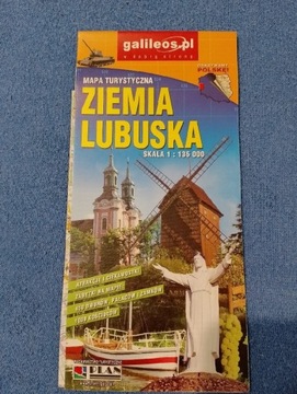 Ziemia Lubuska mapa