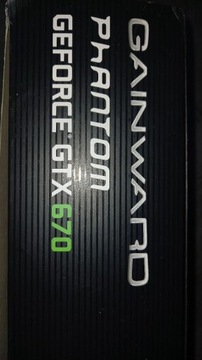 Karta graficzna Gainward Phantom geforce GTX 670 2GB RAM