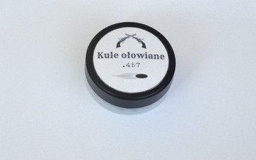 Kule ołowiane .457 - 110 szt.