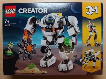 Klocki Lego 31115 Creator 3w1 - Kosmiczny robot
