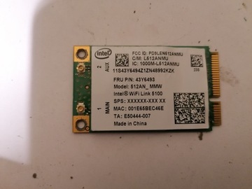 Karta WI-FI Intel WiFi Link 5100