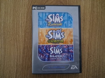 The Sims Classics - Zwierzaki, Gwiazda, Balanga + gratis (6 CD)
