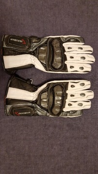 Rękawice Modeka Sportie biało-czarne nieużywane