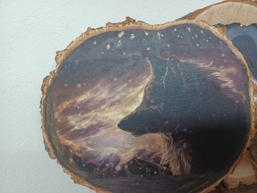 Obraz na plastrze drzewa