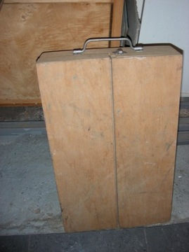 skrzynka szafka małego stolarza modelarza prl