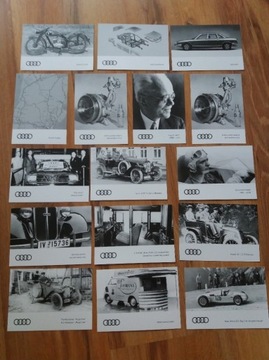 Karty kolekcjonerskie Audi muzeum