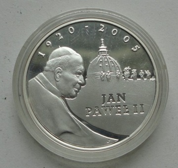 10 ZŁOTYCH 2005 PAPIERZ JP II