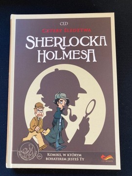 Komiks - Cztery śledztwa Sherlocka Holmesa - CED