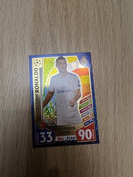 Karta Cristiano Ronaldo Hat-Trick Hero Match Attax