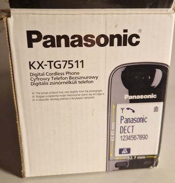 TELEFON BEZPRZEWODOWY DECT PANASONIC KX-TG7511