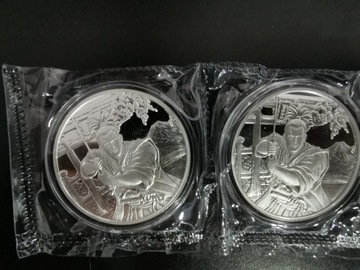 Ancient Warriors - Samurai  Fiji 2022 - 1oz 