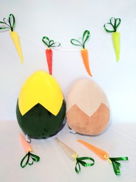 Poduszka ozdoba jajko pisanka 50cm Wielkanoc 2