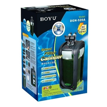 BOYU dgn-520a filtr zewnętrzny, kubełkowy.