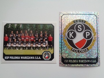 Polonia Warszawa 2008/2009 naklejki Panini 