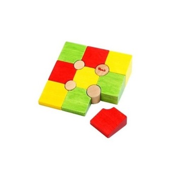 KLOCKI DREWNIANE PUZZLE KSZTAŁTY