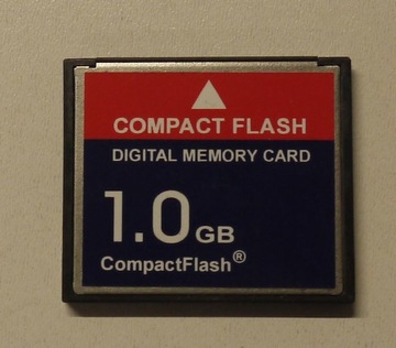 Karta pamieci COMPACT FLASH 1GB - Nowa