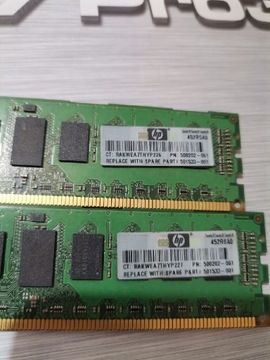 ram DDR3 8GB 4x2GB 2Rx8 PC3-10600R