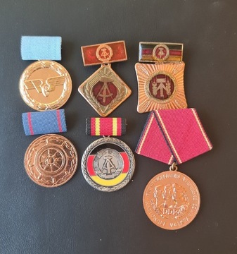 Medale NRD zestaw