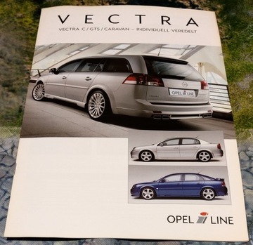 Opel i Line Irmscher Vectra C Prospekt 2004 r.